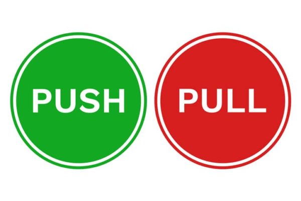 tipos de demanda: push y pull